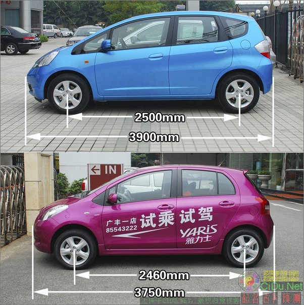FIT vs YARIS