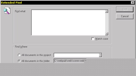 [extended find dialog]